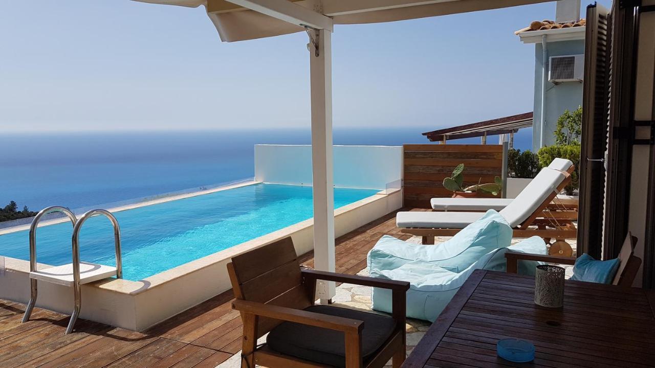 White Villas Lefkada Каламици Экстерьер фото